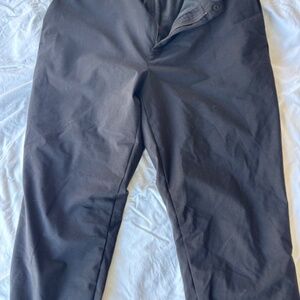 Black Uniqlo heat tech soft, lined winter pants size M